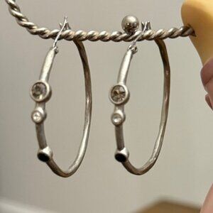 Lia Sophia "REALM" Hoop Earrings